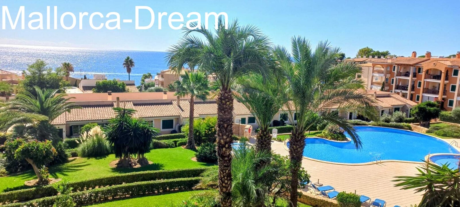 Porto Cristo Novo: TOP-Meerblick-Wohnung mit Balkon + 63 m2 private Dachterrasse, Palmen - Pool + Auto inclusive + privater Stellplatz Porto Cristo Novo: TOP-Meerblick-Wohnung mit Balkon + 63 m2 private Dachterrasse, Palmen - Pool + Auto inclusive + privater Stellplatz