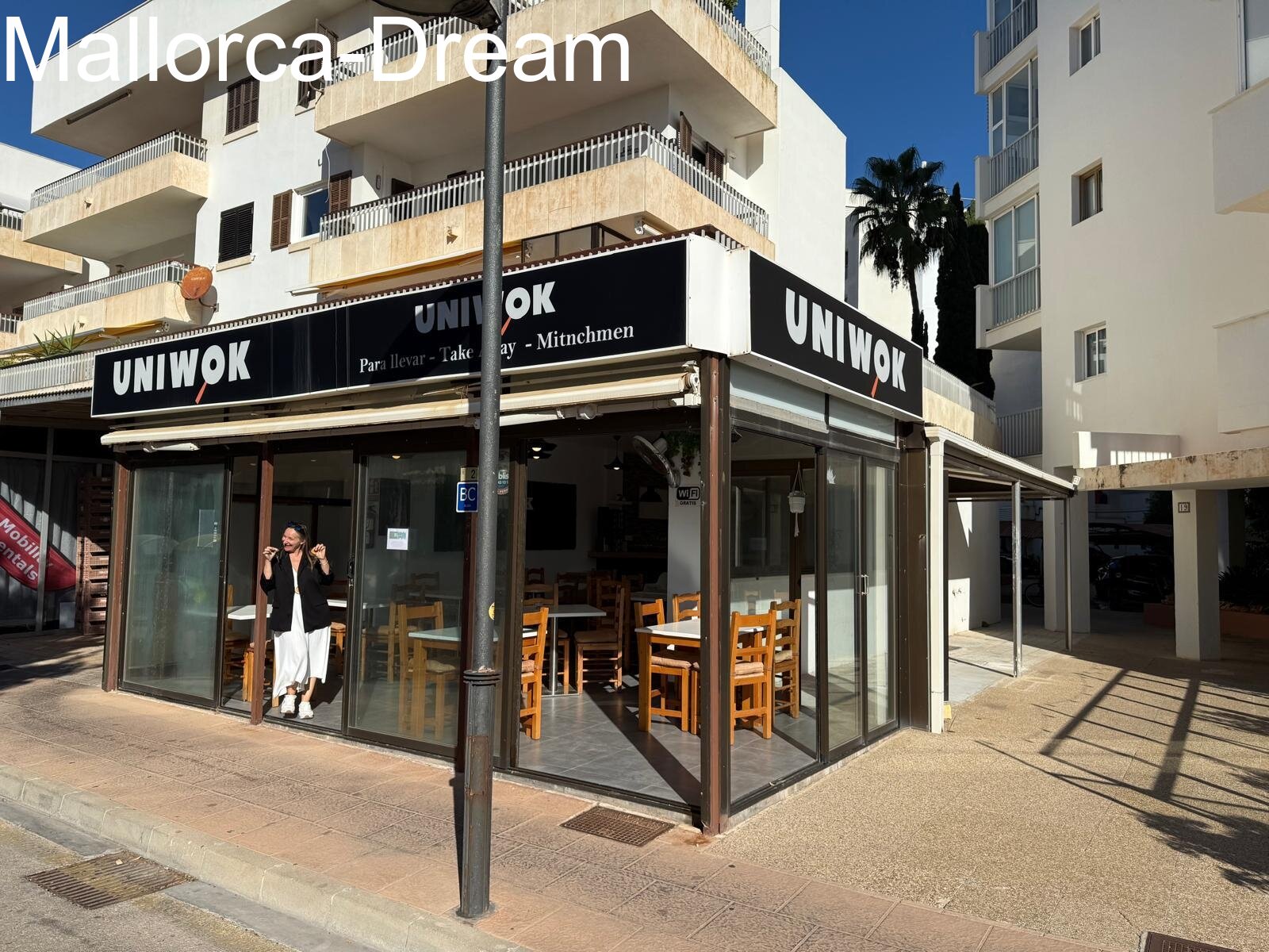 Cala Millor: Strandnahes Cafe! Cala Millor: Strandnahes Cafe!