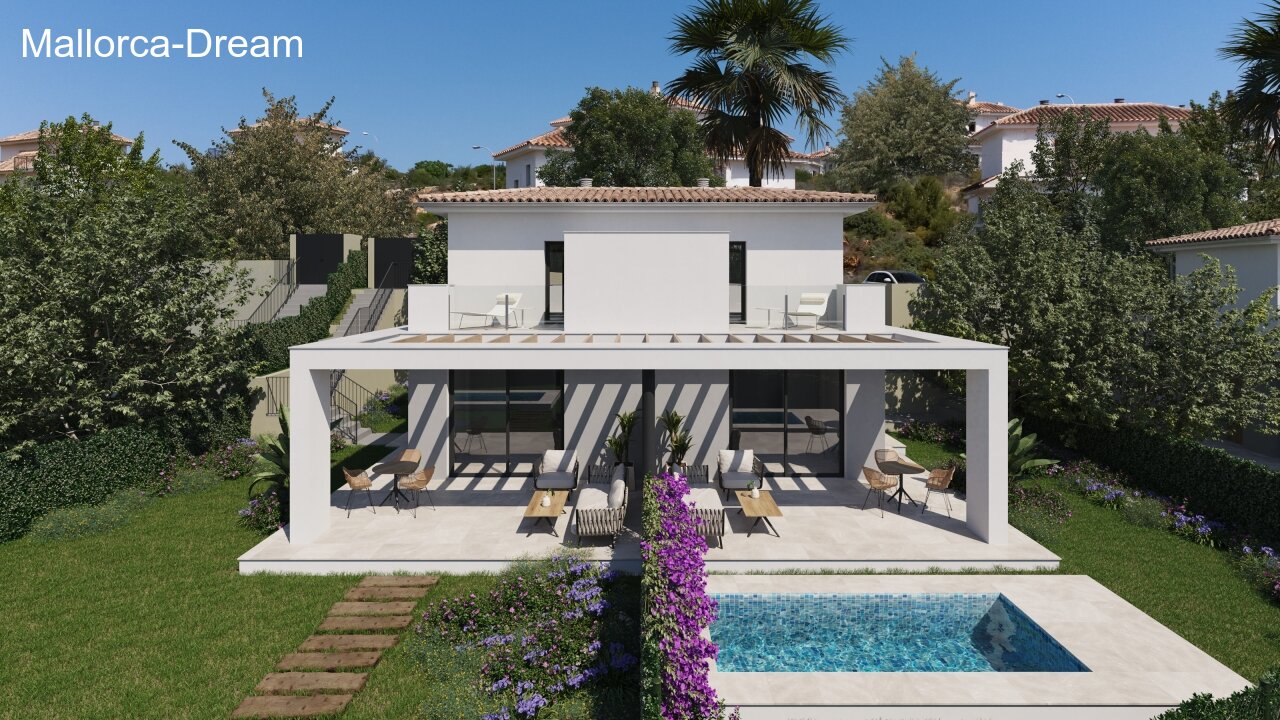 Porto Cristo Novo: Neubau - Villen oberhalb einer romatischen Traumbucht Porto Cristo Novo: Neubau - Villen oberhalb einer romatischen Traumbucht