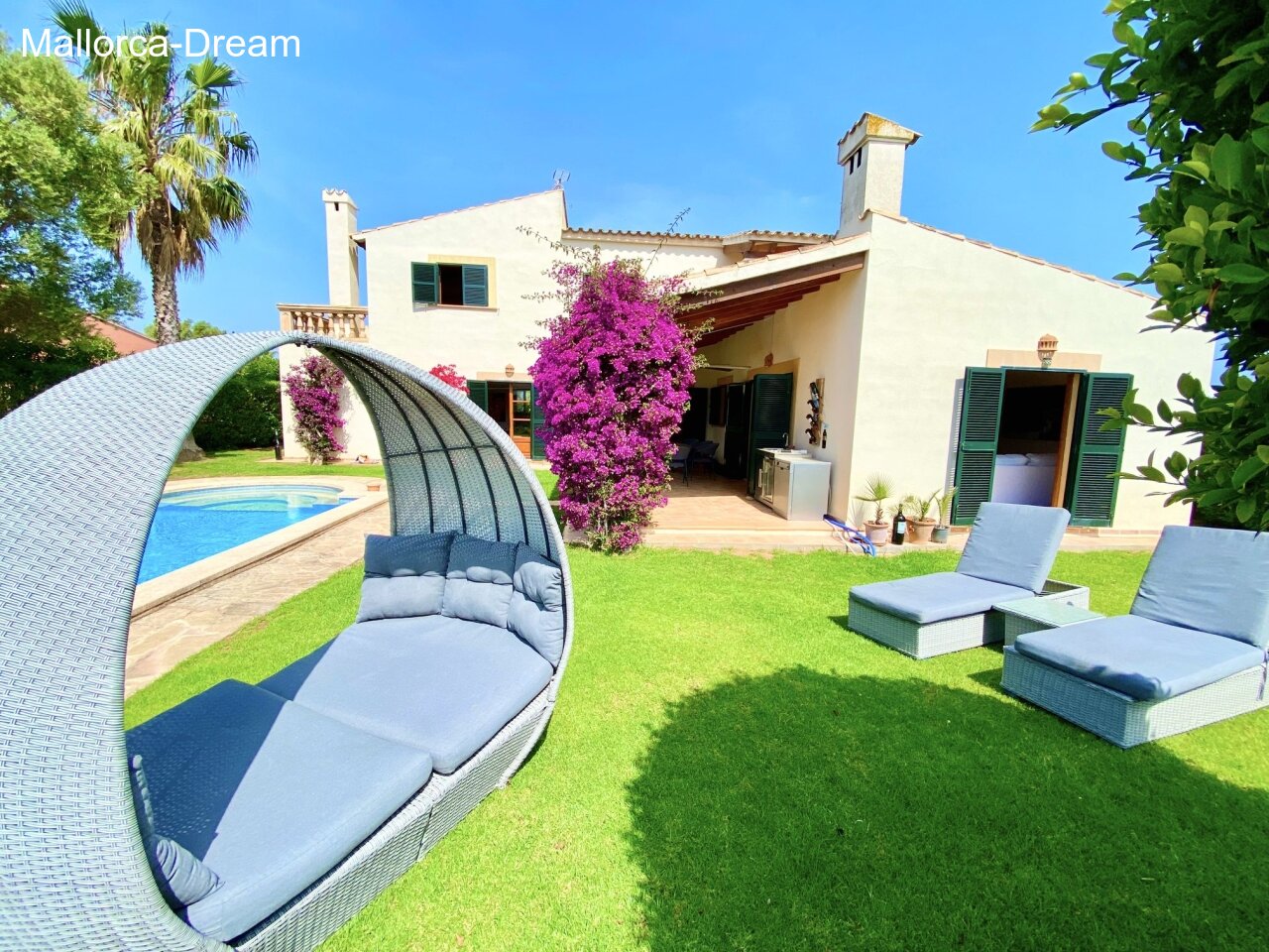 Sa Coma: Traumchalet mit Pool  