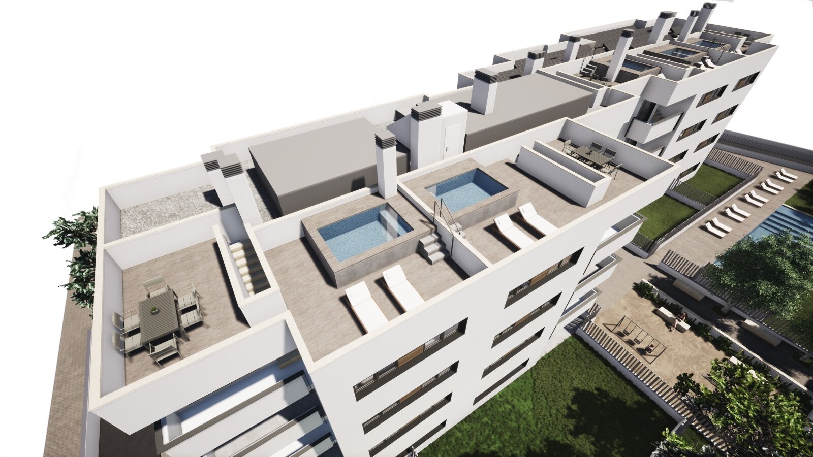 Cala Ratjada: TOP - Pisos de nueva construcción con piscina y aparcamiento, bomba de calor, calefacción por suelo radiante y sistema fotovoltaico Cala Ratjada: TOP - Pisos de nueva construcción con piscina y aparcamiento, bomba de calor, calefacción por suelo radiante y sistema fotovoltaico